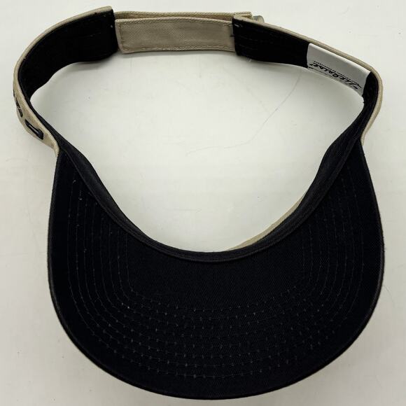 Titleist Low Profile Golf Sun Visor Mens OSFA Tan Blue Adjustable Pro V1 Hat Lid - Picture 6 of 8